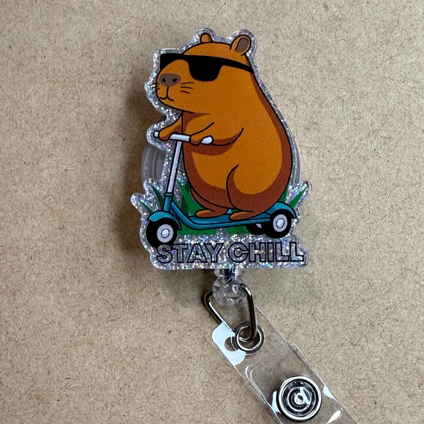Capybara Scooter - Stay Chill
