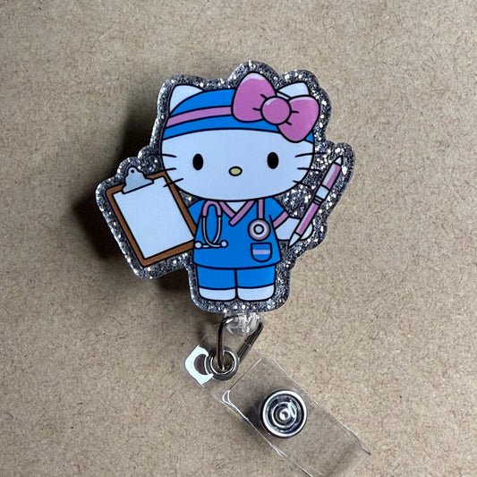HK Pen & Clipboard (light blue)